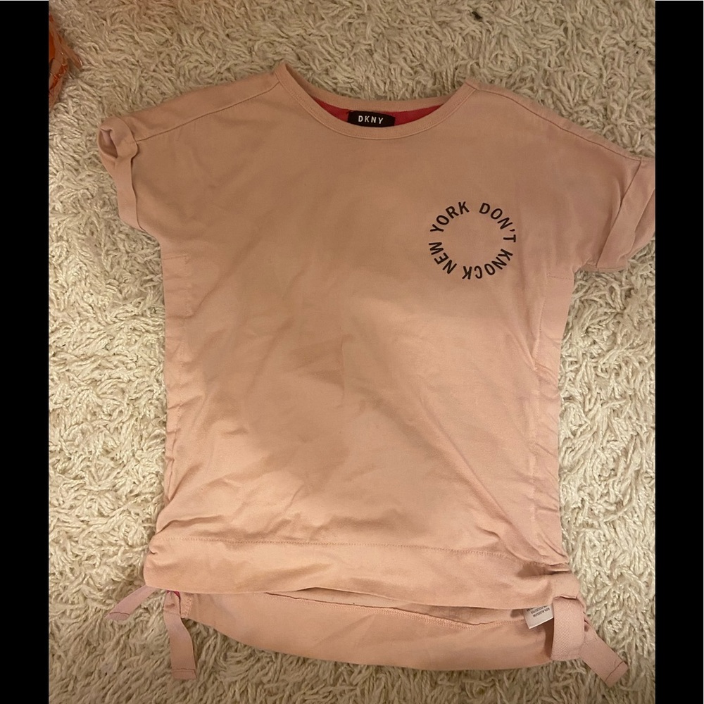 DKNY ‘New York Don’t Knock’ Shirt -Kids L